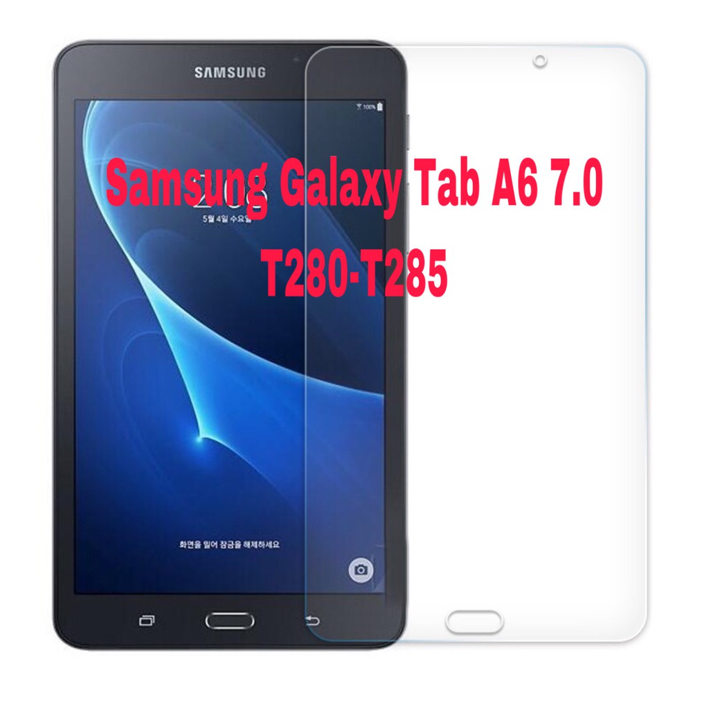 ฟิล์มกระจก นิรภัย เต็มจอ For Samsung Galaxy Tab A (2016) 7.0 SM-T285 Tempered Glass For Samsung Gala