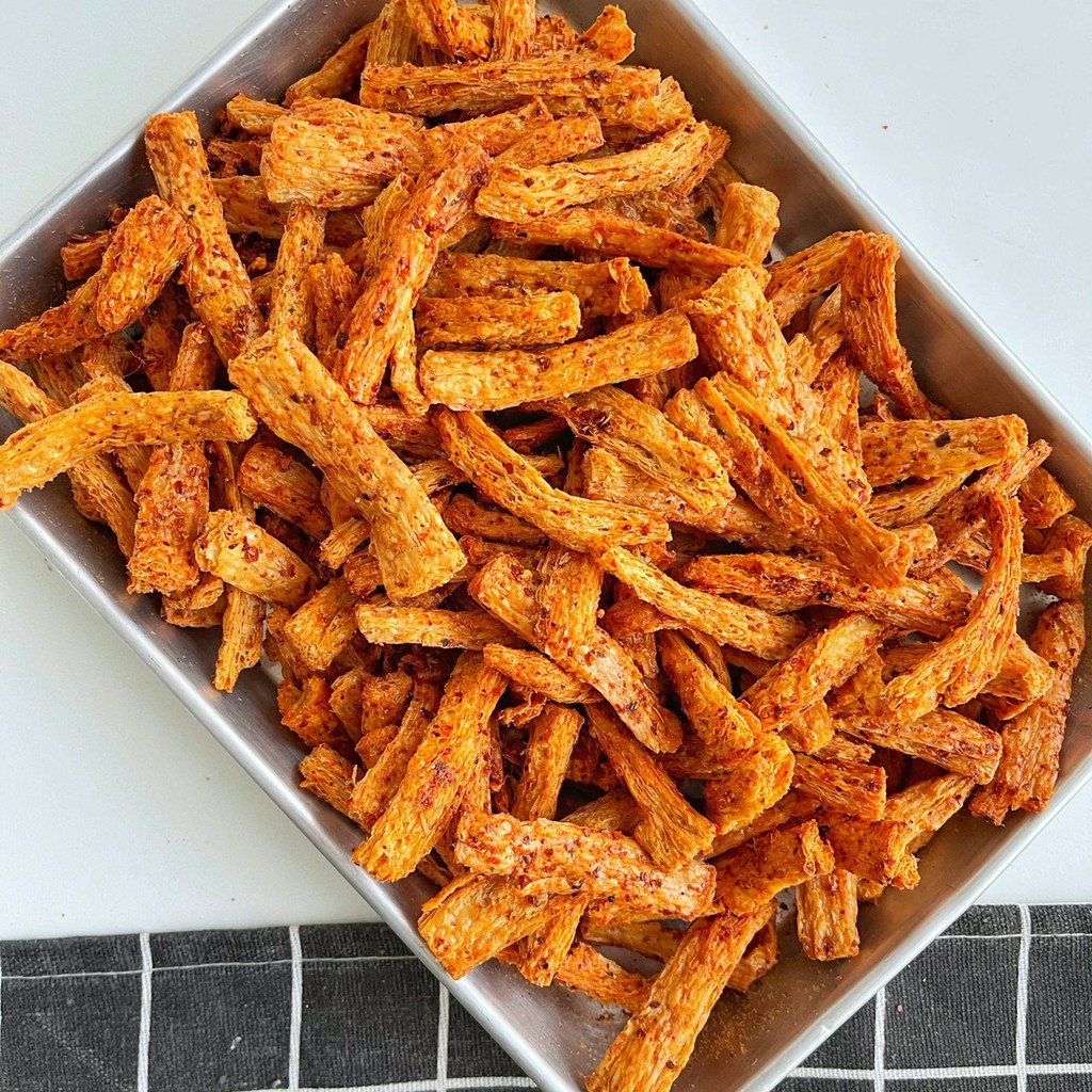 (เจ) น้ำพริกฟองเต้าหู้กรอบ By SP FOODS ไม่มีส่วนผสมของเนื้อสัตว์ น้ำพริก เห็ดเข็มทอง สาหร่าย - รูปที่ 5