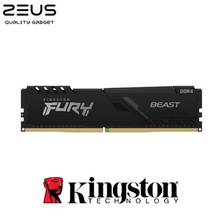 KINGSTON FURY Beast (KF426C16BB/8) 8GB DDR4 2666MHz Non ECC Memory RAM DIMM (แรม) - 8G