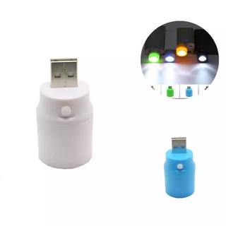 Mini แบบพกพา USB LED Light Touch Sensor หรี่แสงได้โคมไฟตั้งโต๊ะสำหรับ Power Bank Camping PC แล็ปท็อปหนังสือ Night แสง