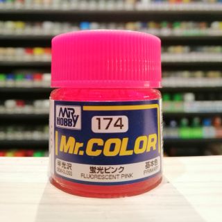 สี Mr.COLOR no.174 FLUORESCENT PINK