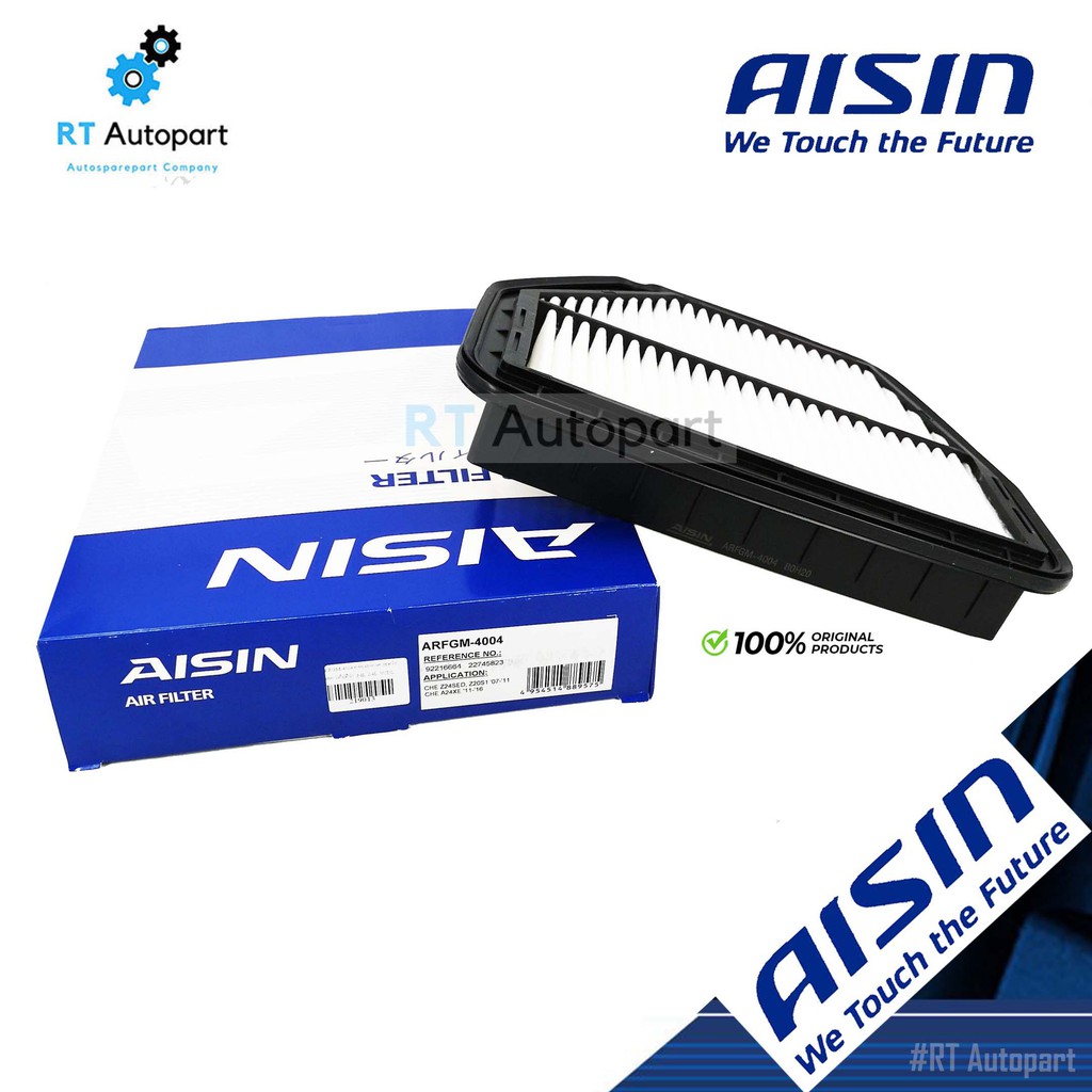 Aisin กรองอากาศ Chevrolet Captiva 2.0L C140 Z20DL ปี12-14 / แคปติว่า / ไส้กรองอากาศ ARFGM-4007 / 19350158 / 2274582