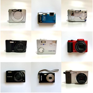 ราคากล้องดิจิตอลคอมแพค มีให้เลือกมากกว่ารูปปก digital compact camera มือสอง สำหรับงานอะไหล่ งานซ่อม งานตั้งโชว์ ตีเสียทุกตัว