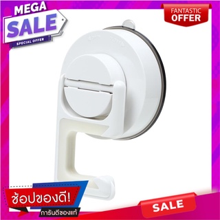 ขอแขวนไม้ถูพื้นสุญญากาศ DEHUB MHD-WH60 สีขาว ขอแขวนผ้า HOOK ROUND VACUUM GEL MOP HOLDER DEHUB อุปกรณ์จัดเก็บเสื้อผ้า