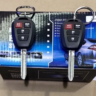 🚗ชุดรีโมทปิด-เปิดสำหรับรถยนต์ทุกรุ่นดอกกุญแจตรงรุ่นรถ ยี่ห้อ champ.nd🚙
