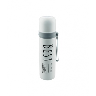 Bighot LAMAYON กระบอกน้ำเก็บอุณหภูมิ  ARI  ขนาด 450ML CP08 สีขาว