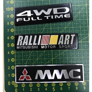 สัญลักษณ์ MMC Mitsubishi Ralliart 4WD