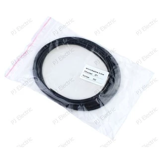 ท่อหดสีดำ ความยาว 5 เมตร สัดส่วนการหดตัว 2:1 ขนาด 1mm 1.5mm 2mm 2.5mm 3mm 3.5mm 4mm 5mm 6mm 7mm 8mm 9mm แบบใช้ความร้อน