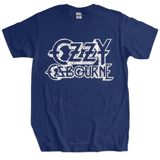 [S-5XL] เสื้อยืดลําลอง แขนสั้น พิมพ์ลายโลโก้ Ozzy Osbourne Vintage Logo แฟชั่นฤดูร้อน สไตล์วินเทจ สําหรับผู้ชาย และผู้