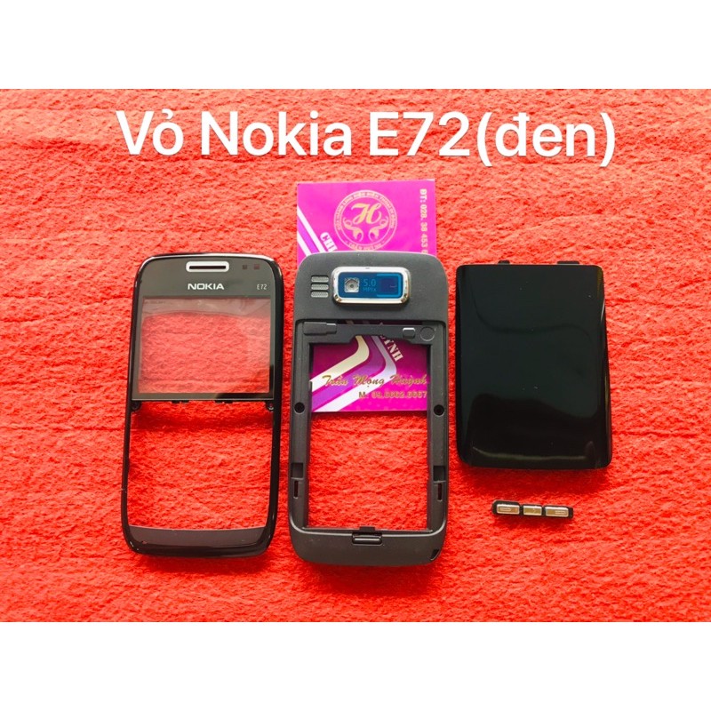 เคส Nokia E72 (สีดํา)