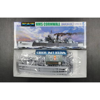 AOSHIMA 1/700 BRITISH HEAVY CRUISER CORNWALL STD (โมเดลเรือ Model DreamCraft)