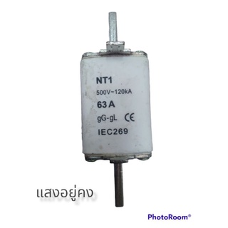 ฟิวส์ใบมีดสำหรับใส่LTสวิทซ์NH-1 60A