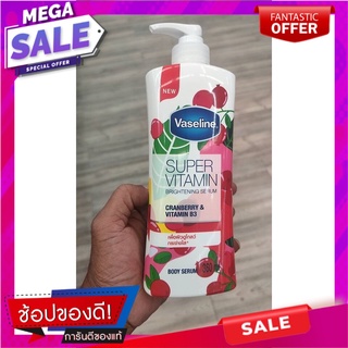 Vaseline Super Vit Cranberry and Vitamin B3 Serum 360ml. Vaseline Super Vit Cranberry and Vitamin B3 Serum 360ml.