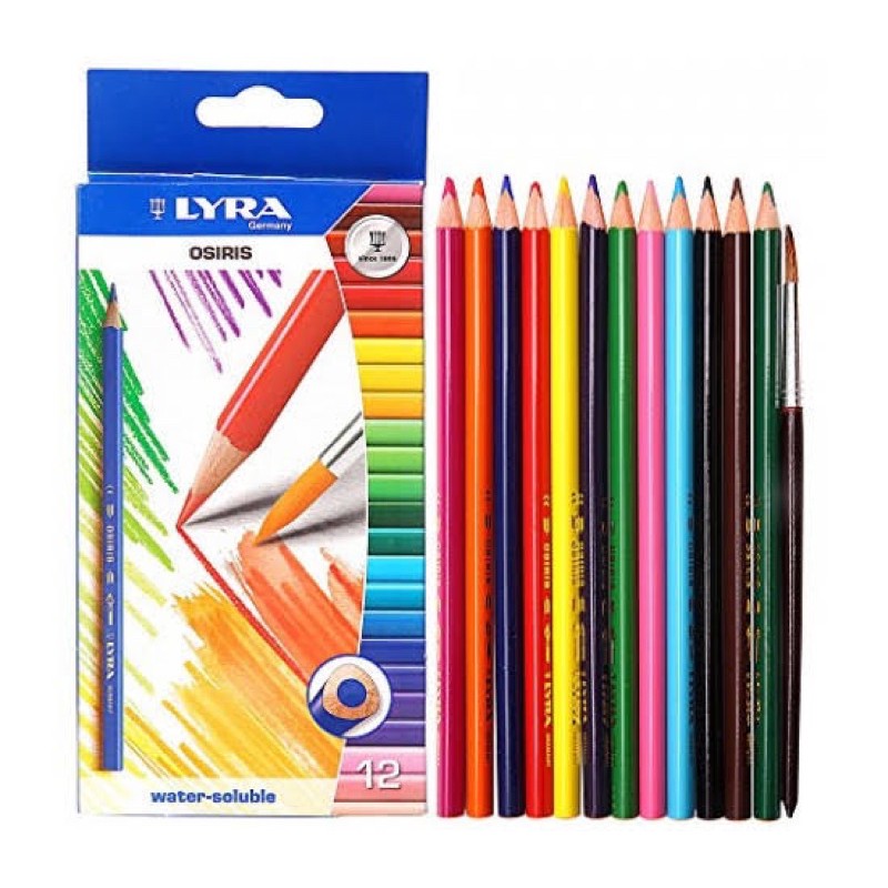 lyra water colored pencil สีไม้ระบายน้ำ