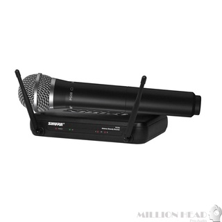 SHURE : SVX24A/PG58-Q12 by Millionhead (Handheld Wireless Vocal System Features PG28 Handheld Microphone - Q12 Band)