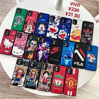 พร้อมส่ง💌 เคสลายการ์ตูน 3D พิมพ์ลายน่ารัก Vivo V23e/V23e 5G, V21 5G