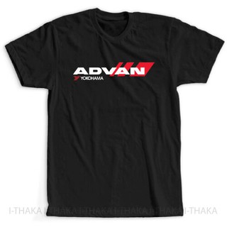 Gildan เสื้อยืดคอกลม ผ้าฝ้าย 100% พิมพ์ลายโลโก้ Yokohama Advan Tire Racing ขนาดใหญ่ สําหรับผู้ชายสามารถปรับแต่งได้