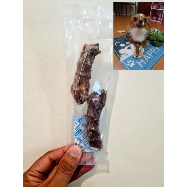 💥สินค้าส่งไว💥คอเป็ดเล็กขัดฟันสุนัข1แพ็คมี2ชิ้น