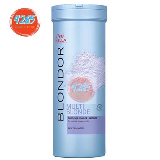 ผงฟอกสีผมเวลล่า wella professionals blondor multiblonde400ml.