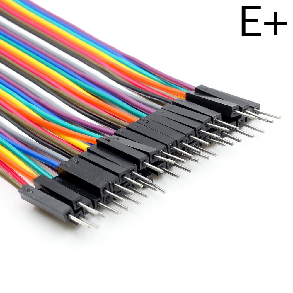 40PIN 10 ซม.20 ซม.30 ซม.Dupont Wire Male to Male + Female to Male and Female Jumper Dupont Wire Cabl