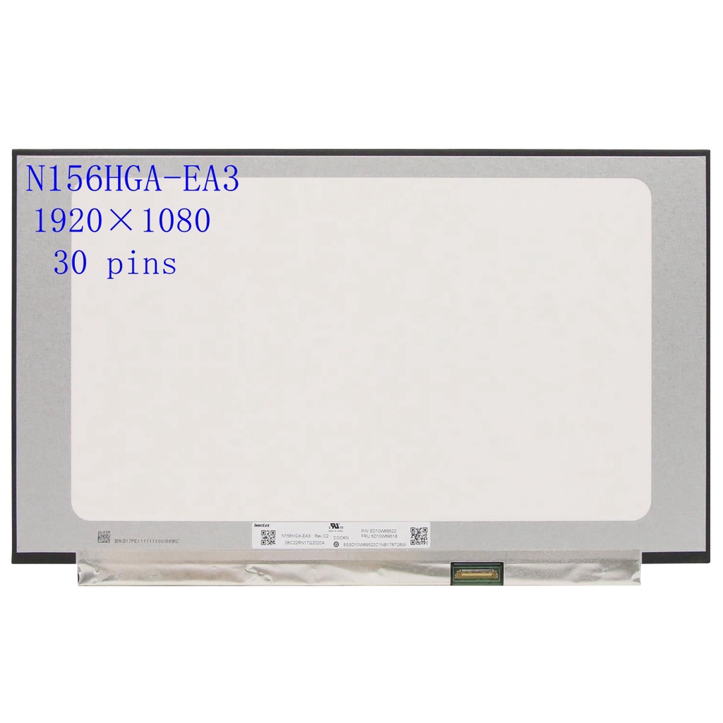 15.6 "แล็ปท็อปจอแสดงผล lcd N156HGA-EA3 REV.C2 N156HGA EA3 FHD 1920*1080 30 Pins Matte
