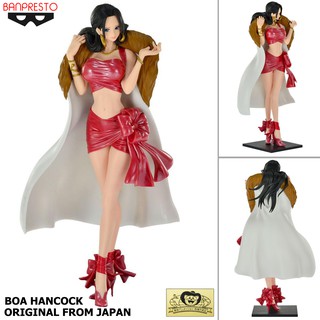 Figure งานแท้ Original แมวทอง One piece วันพีซ เต็มพิกัดสลัดจอมลุย Glitter &amp; Glamours Boa Hancock โบอา แฮนค็อก Christmas