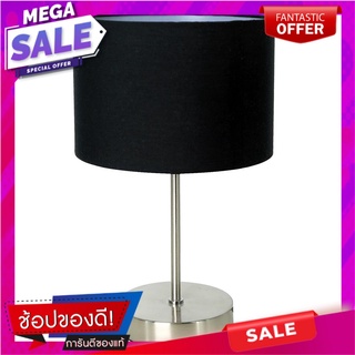 ไฟตั้งโต๊ะ CARINI TL-010197 สีดำ/เงิน โคมไฟตั้งโต๊ะ TABLE LAMP CARINI TL-010197 BLACK/SILVER