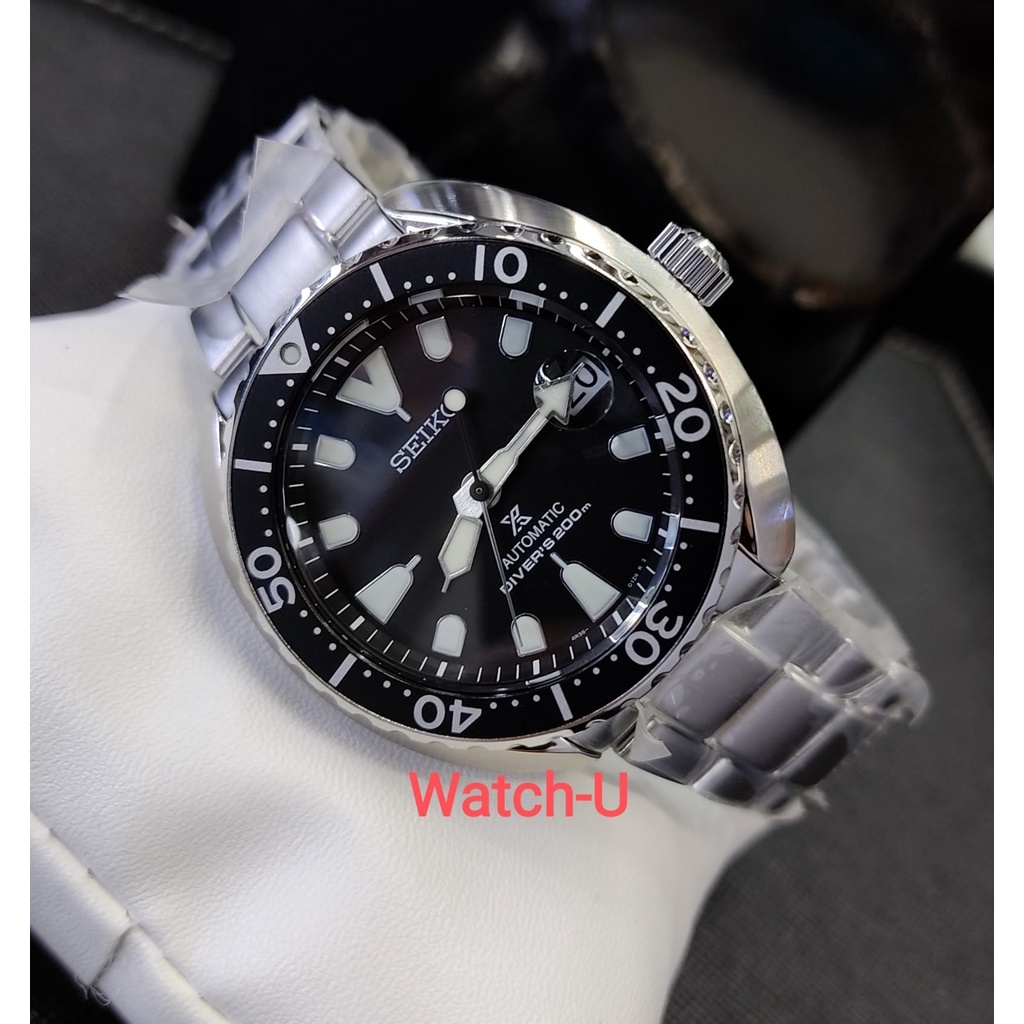 นาฬิกาข้อมือผู้ชาย SEIKO 5 Sports Automatic SRPC35K1 SRPC35K SRPC35 หน้าดำ รับประกันศูนย์ บ.ไซโก(ประเทศไทย) 1 ปี