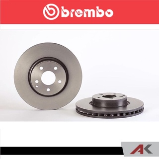 จานเบรก Brembo Mercedes-Benz  322มิล W204 W212 C207 หน้า เบรคเบรมโบ้ 09 A621 11 (ราคาต่อ 1 ข้าง)