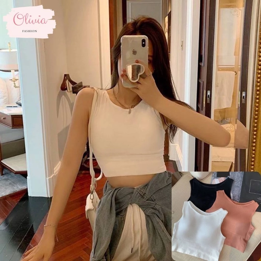 Olivia ชุดชั้นในสปอร์ตบรา สไตล์ญี่ปุ่น #013