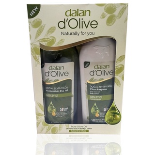 Dalan Dolive Body Wash and Body Lotion Duo Set / เซ็ทดูแลผิวกาย Dalan เจลอาบน้ำ+โลชั่นบำรุงผิว Nourishing