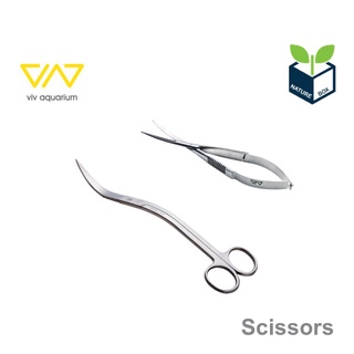 VIV Wave &amp; Spring Scissors (มีสินค้าพร้อมส่ง) กรรไกรเวฟ และ กรรไกรสปริง สำหรับตู้ไม้น้ำ