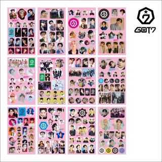 GOT7 NCT EXO TWICE Stickers สติ๊กเกอร์ for Laptop Phone Luggage Decor 12แผ่น/แพ็ค