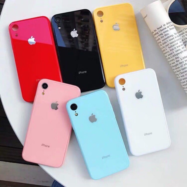 Apple Case มี 6 สี เคสกระจกIPhone 6/6s/6+/6s plus 7/7+/8 plus