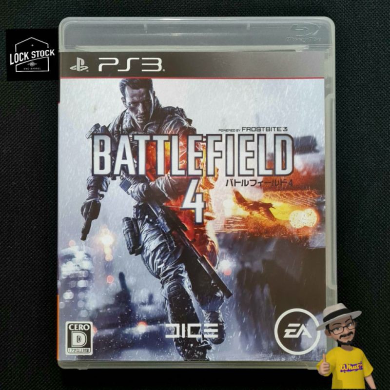 BATTLEFIELD 4 แผ่นเกมส์แท้ PS3 มือสอง
