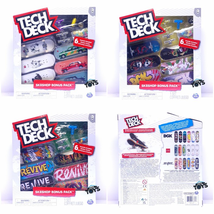 Tech Deck Sk8Shop Bonus Pack Set