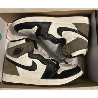 พร้อมส่ง️100% Original Nike Air Jordan 1 OG Dark Mocha Sail/Dark Mocha-Black รองเท้าบาสเก็ตบอล 555088-105