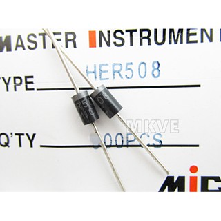 (10ตัว) HER508 5A 1000V Rectofier Diode (รหัสสินค้า M00110)