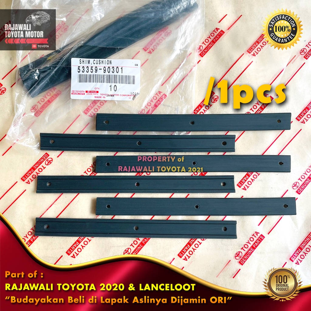 ยาง Shimp Top Apron Hardtop 2F, BJ40 & FJ40 Fender Hood แผงเบาะ Land Cruiser การเชื่อมต่อ Original T