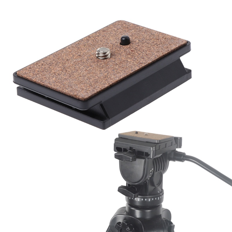 Fun ขาตั้งกล้อง Quick Release แผ่นสกรูอะแดปเตอร์สําหรับหัวสําหรับ YUNTENG 288 DSLR Cam