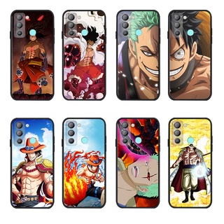 43-1 One Piece เคส Tecno Pop 5 LTE Zoro การ์ตูนอนิเมะเคสซิลิโคนอ่อนนุ่มเคลือบโทรศัพท์สีดำ TPU ใหม่ฝาครอบป้องกันกล้อง