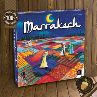 Marrakech บอร์ดเกม คู่มือภาษาอังกฤษ (Boardgame บอร์ดเกม การ์ดเกม เกม)