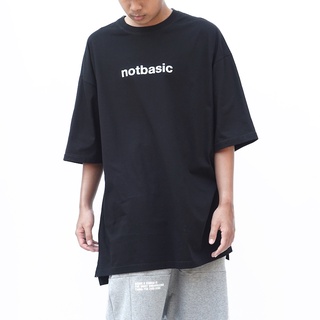 เสื้อยืดพรีเมี่ยม ซุปเปอร์โอเวอร์ไซส์ Notbasic