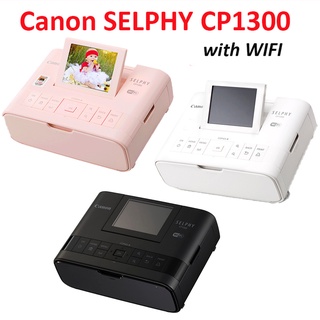 ชุดเครื่องพิมพ์รูปภาพไร้สาย แบบพกพา Canon SELPHY CP1300 CP1500 Wifi KP-108IN RP-108 KP-36 KC-36 KL-36