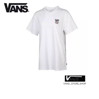 เสื้อยืดVANS AP ROAD TOUR SS T-SHIRT WHITE สินค้ามีประกันแท้เรียบง่าย