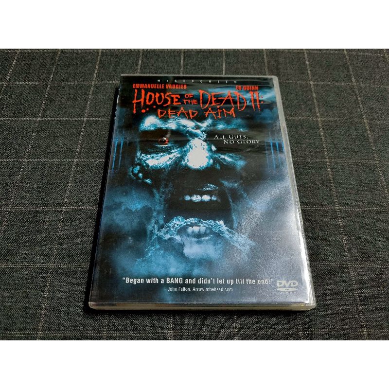 DVD ภาพยนตร์สยองขวัญไซไฟ "House of the Dead II: Dead Aim / แพร่พันธุ์กองทัพผีนรก" (2005)