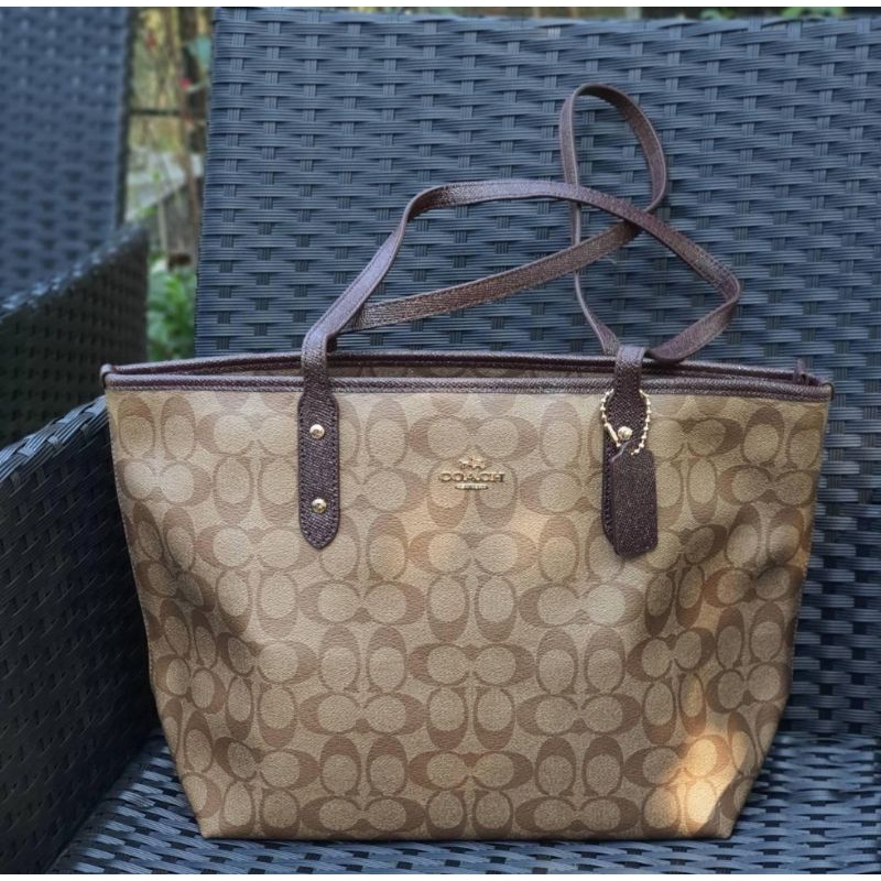 Coach CITY ZIP TOTE Bag