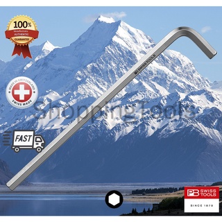 PB Swiss Tools ประแจหกเหลี่ยม หัวตัด ขนาด 0.71 - 10 มม. แบบยาว รุ่น PB 211 หกเหลี่ยมประแจแอล