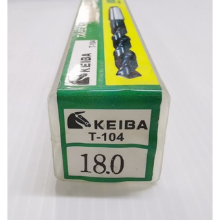 KEIBA​ KE-2512180  ดอกสว่านเจาะเหล็ก​ HSS​ ก้านเตเปอร์​ 18mm​ ดอกสว่านก้านเตเปอร์18มิล​ ดอกสว่าน18MM​ ดอกสว่าน18มิล