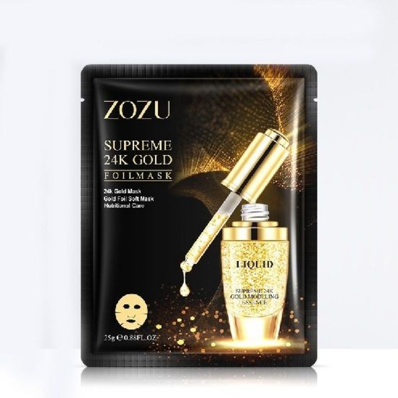 ZOZU 24k Gold มาร์คหน้าทองคำ 24 k